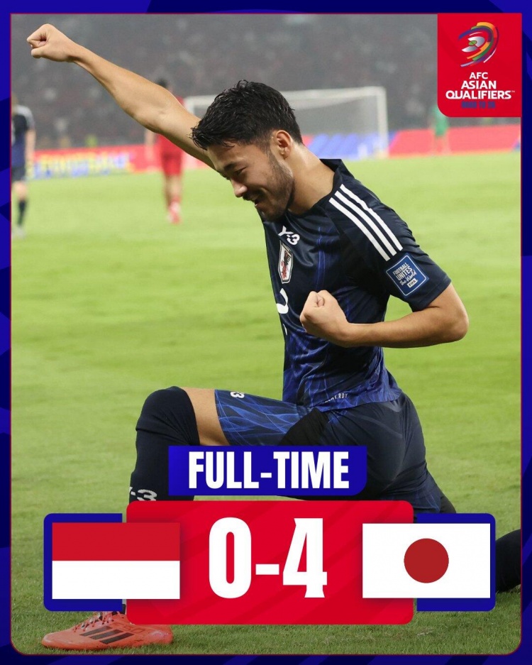 印尼媒：0-4不敵日本但生活還得繼續(xù)，戰(zhàn)沙特要以取勝為目標(biāo)